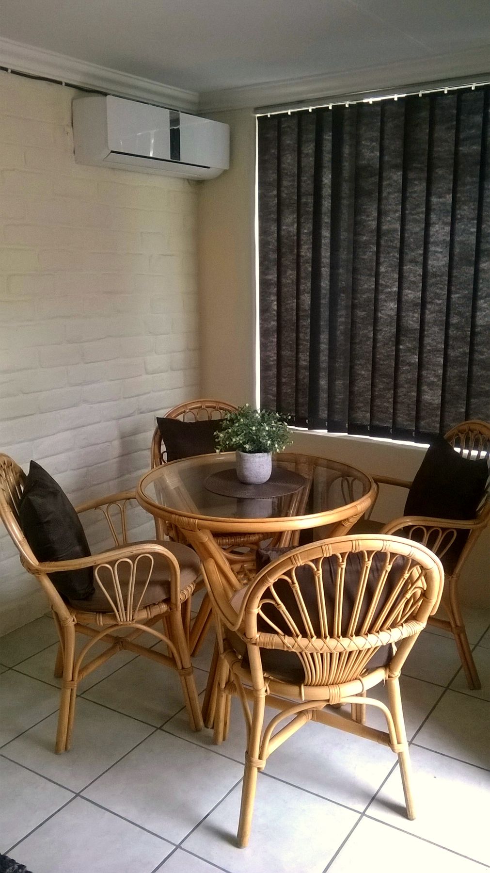 Sitplek op die stoep